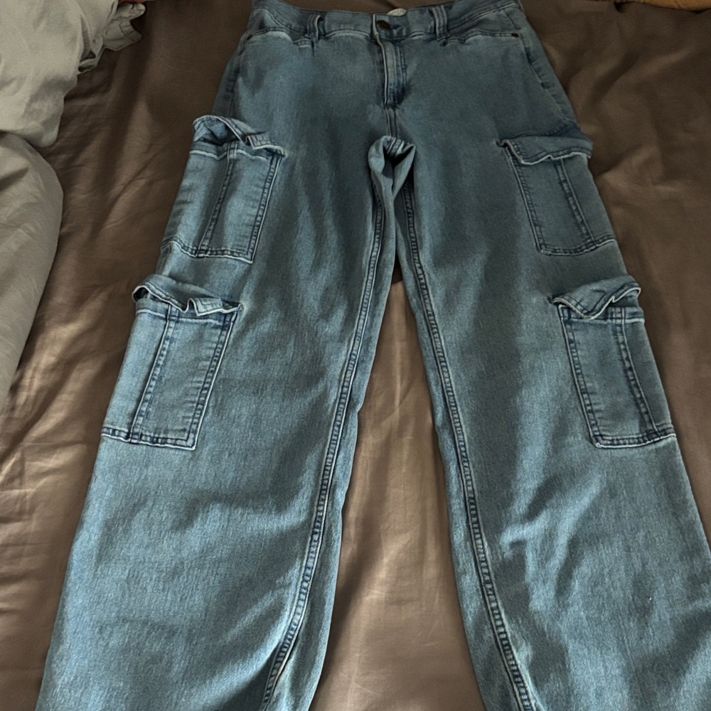 Sofia by Sofia Vergara Blue Flare Jeans